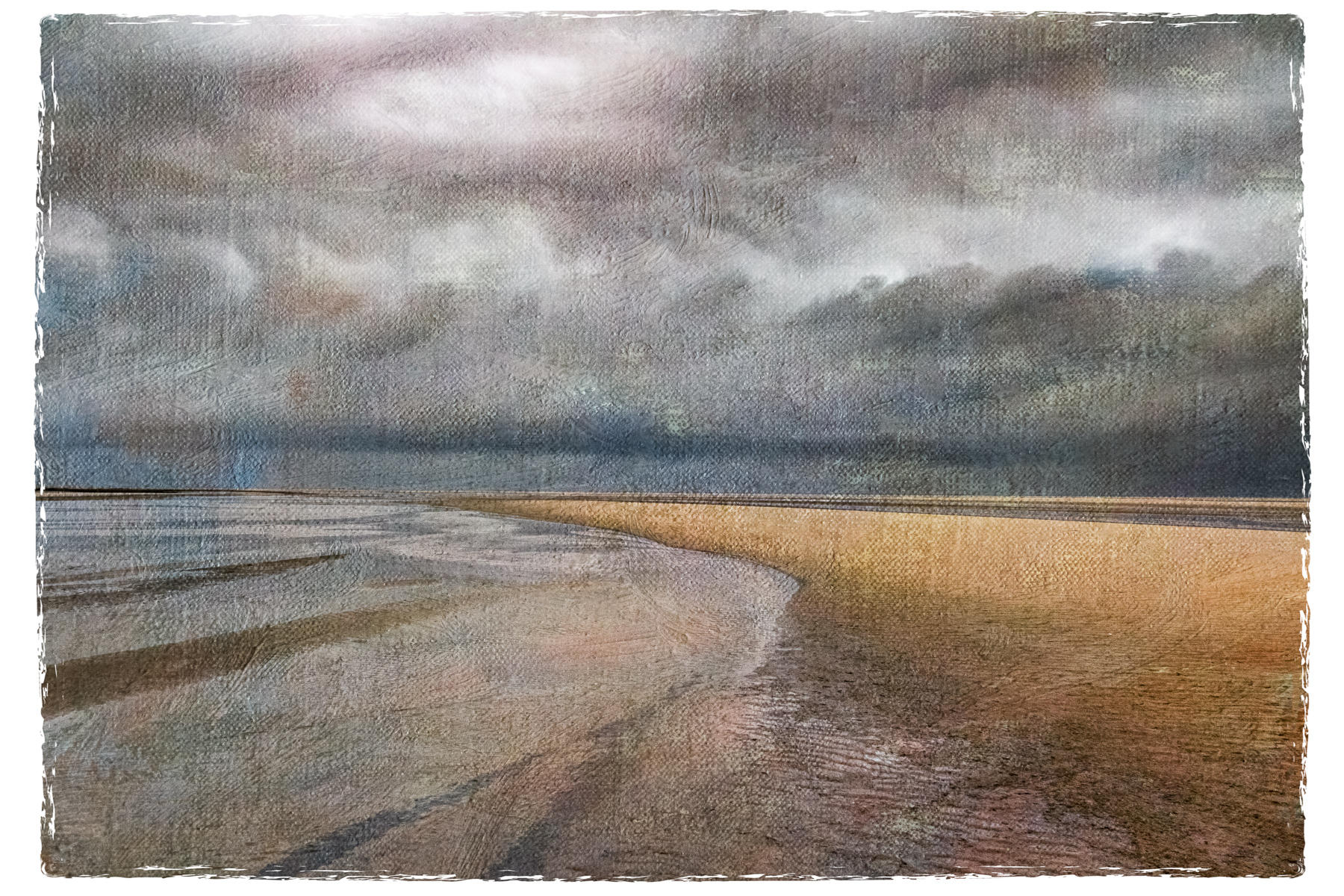 Storm Brewing at the back beach, Cape Cod
