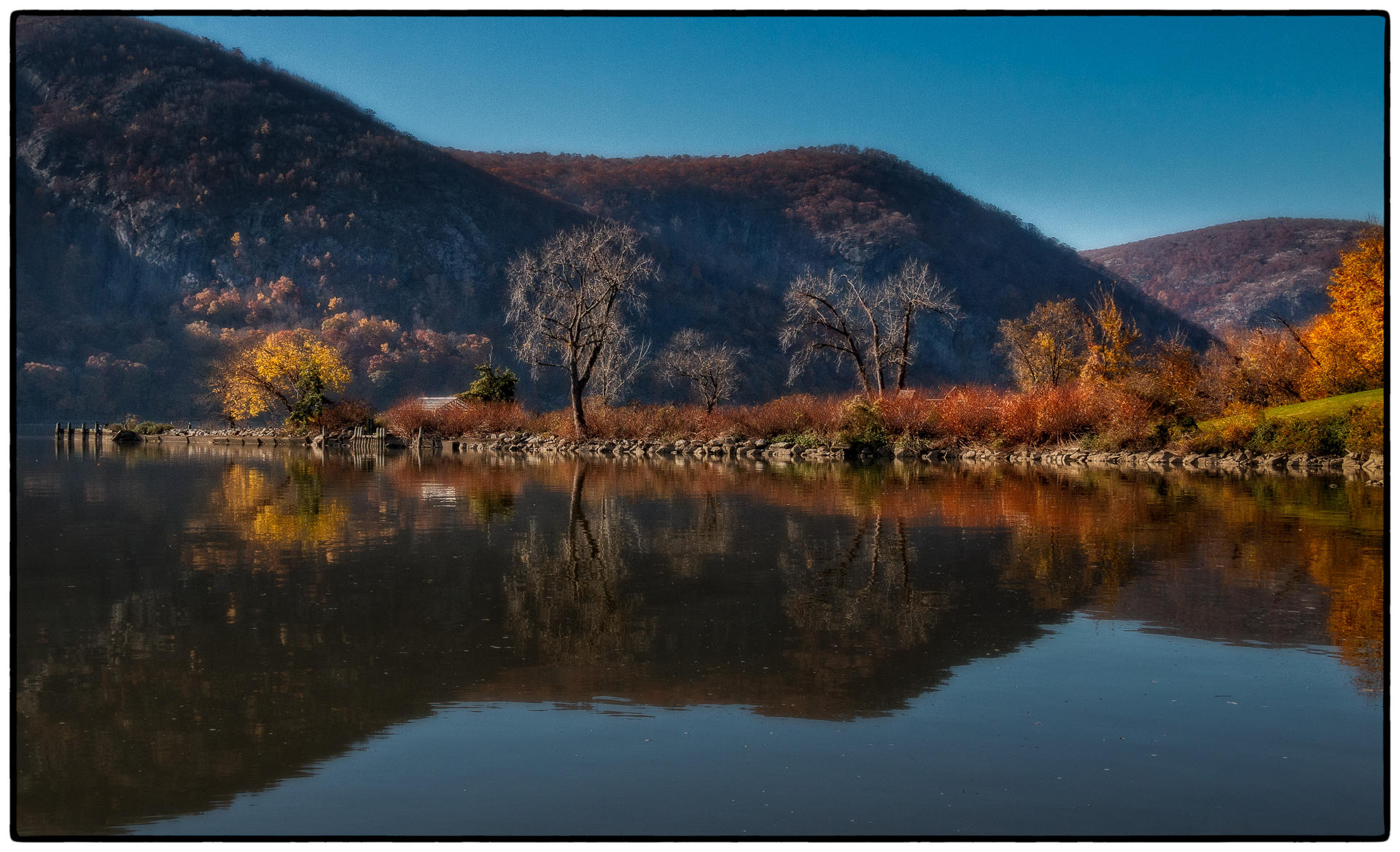 Fall evening Light, Cold Spring Boat Launch