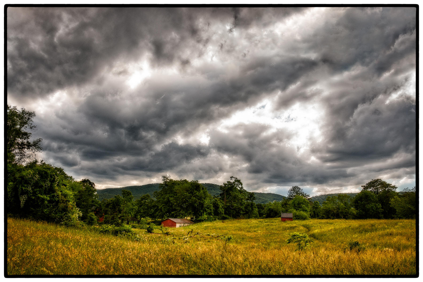 Stormy Skies at Wing & Wing