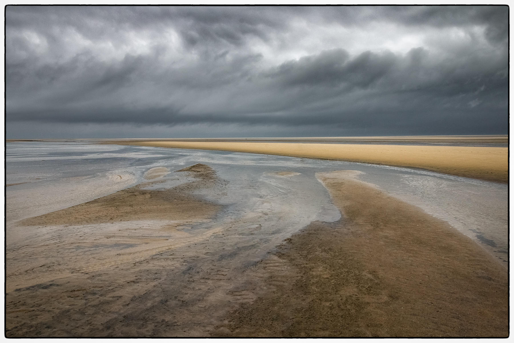 Stormy Sky and Tidal Creek Dance