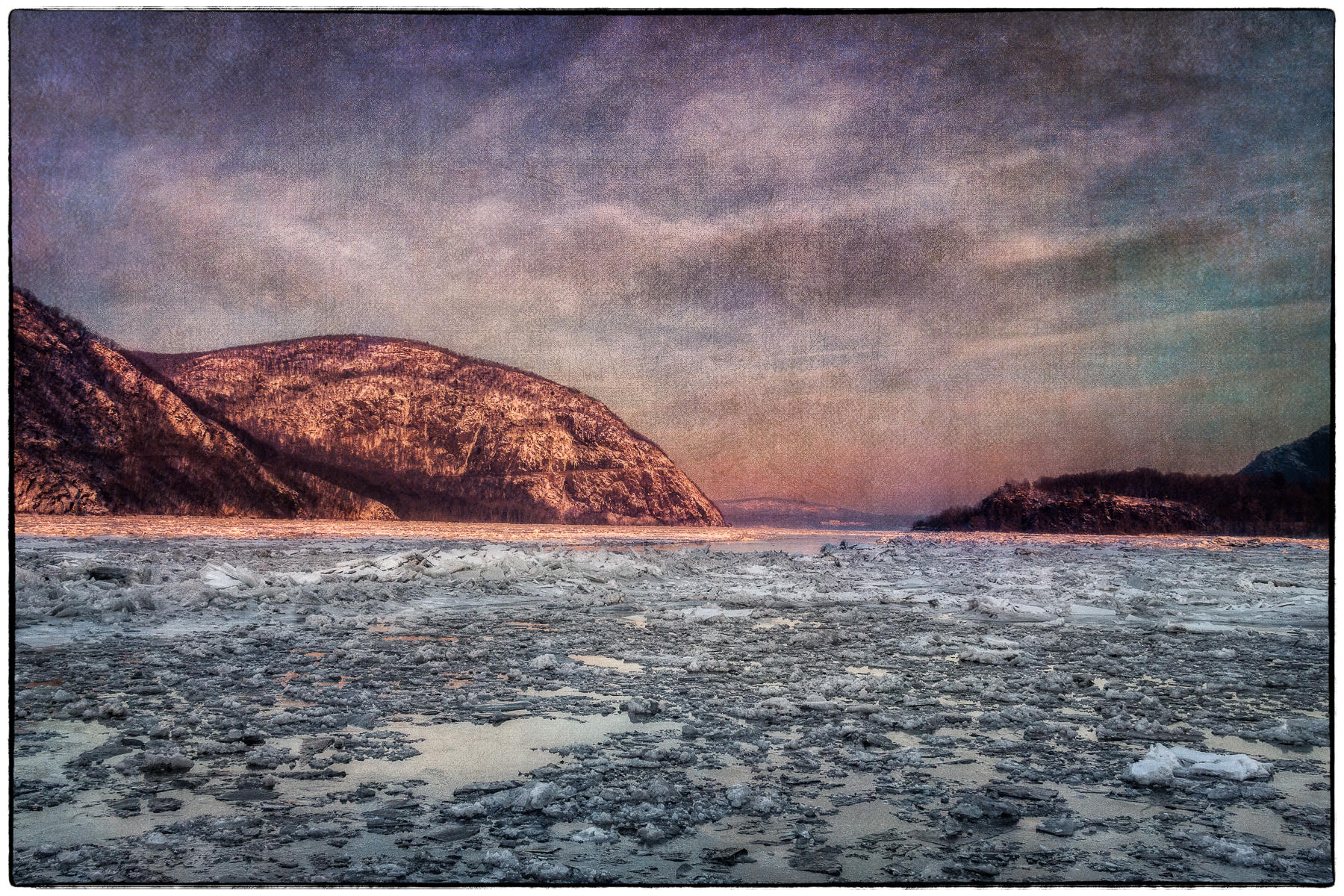 Storm King Icy Winter Dawn 